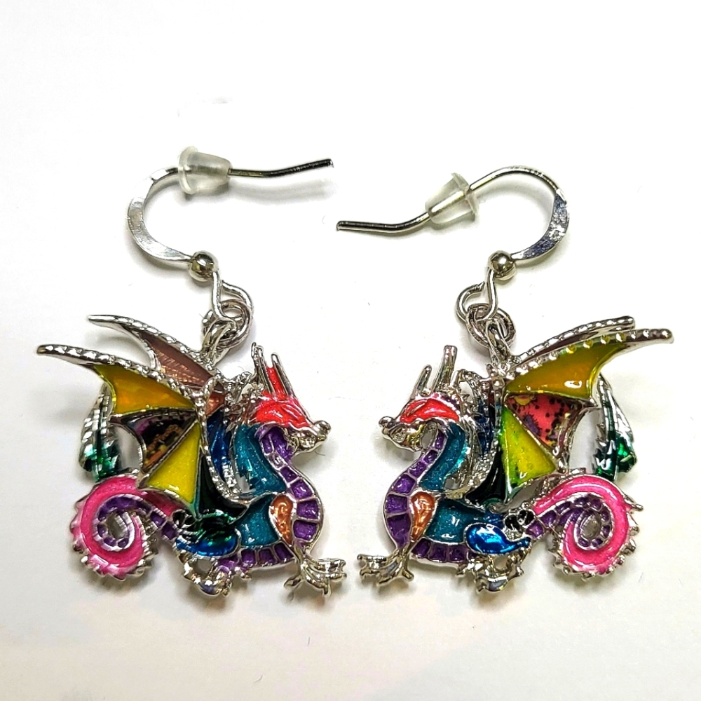 Dragon earrings
